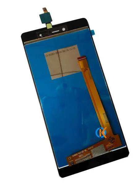 Черный синий цвет для Wiko Fever 4G ЖК дисплей + кодирующий преобразователь сенсорного