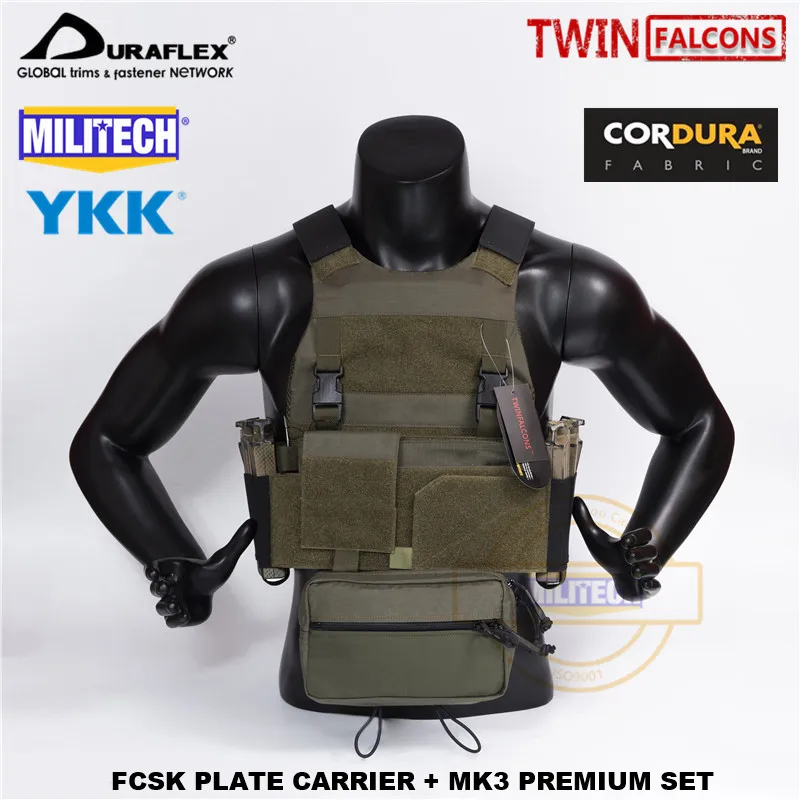 MILITECH TW FCSK RG CQC MOLLE MK3 нагрудная установка Премиум набор военный боевой штурмовой тактический жилет полицейский корпус Броня пластина Перевозчик