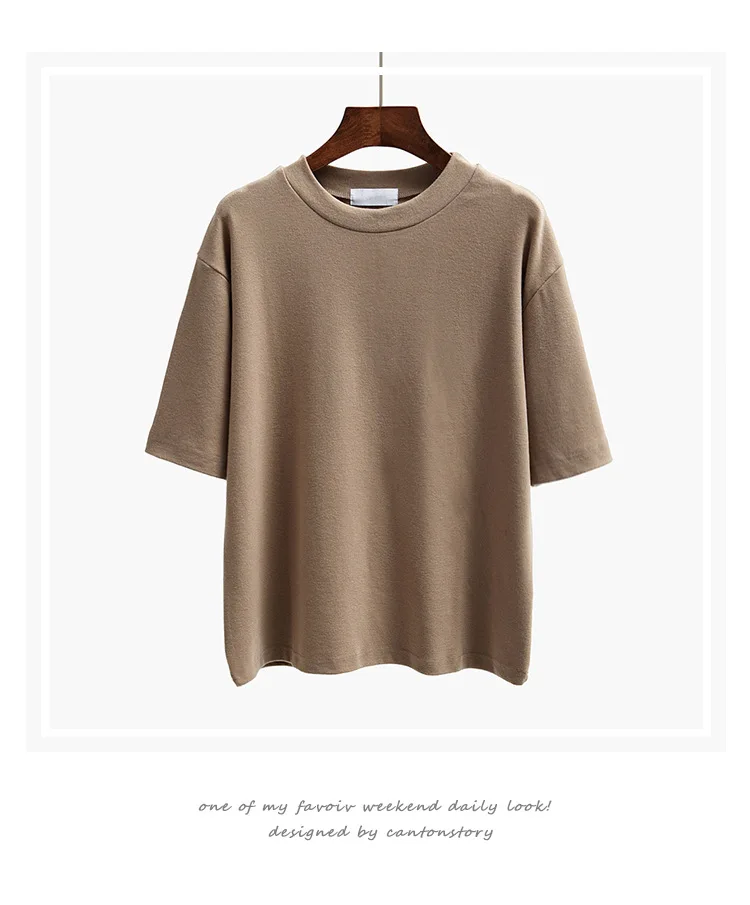 Женщины Платье 2017 Летний Новый Мода Футболка Половина Рукав Сплошной Цвет |