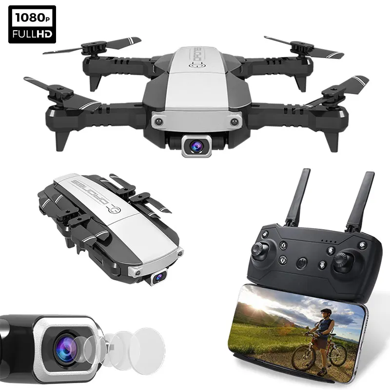 Новинка складной радиоуправляемый квадрокоптер 4K 1080P 2 4 ггц wi fi FPV|Квадрокоптеры с