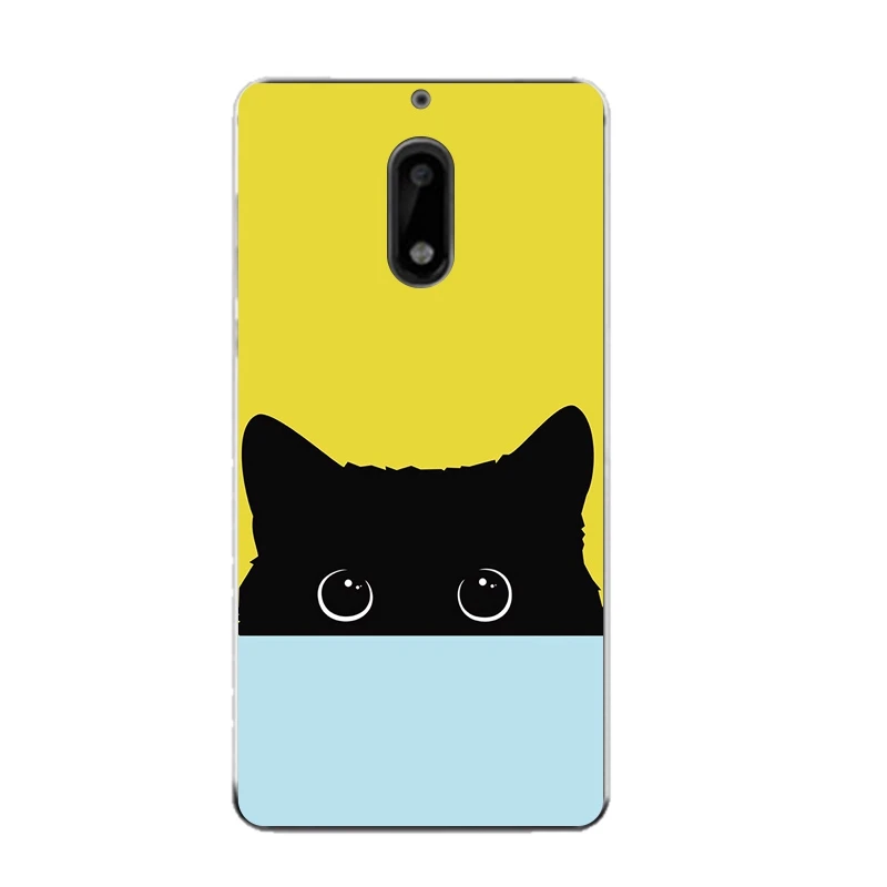 Мягкий прозрачный чехол из ТПУ с рисунком кота для Nokia3 5 6 8 N540 N640 N535 N830 Fundas Dog