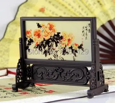 Ландшафтная маленькая скатерть с китайским ветром предметы мебели для стола