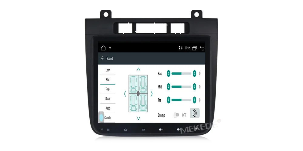 MEKEDE 8,4 дюймов 2 din android 9,1 2+ 32G автомобильный DVD gps навигатор для VW Volkswagen TOUAREG 2012-, радио, wifi, четырехъядерный
