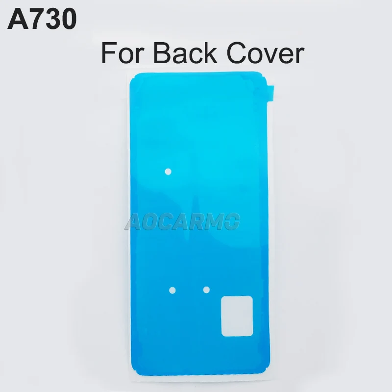 ЖК-дисплей Aocarmo клейкая задняя крышка аккумулятора лента для Samsung Galaxy A730 A8 Plus 2018