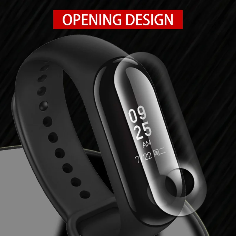 

for Xiaomi Smart Bracelet 2 for Xiaomi Bracelet 3 Tempered Hydrogel Film Scratch-resistant Transparent Sreen Protective Film