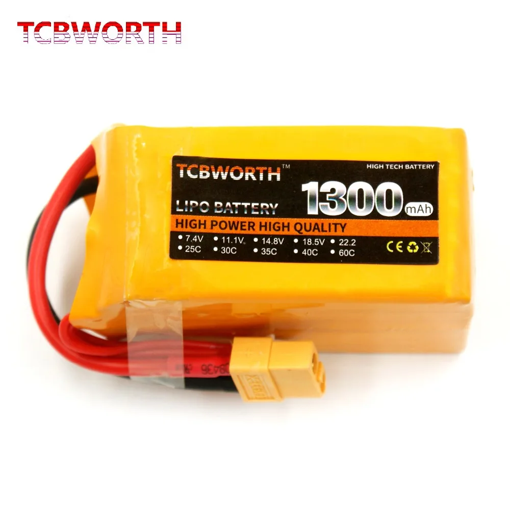 5S RC игрушки LiPo батарея 5S 18,5 V 1100mAh 1300mAh 1500mAh 1800mAh 2200mAh 2600mAh 25C 35C 60C для радиоуправляемый самолет, Квадрокоптер, лодка, автомобиль LiPo