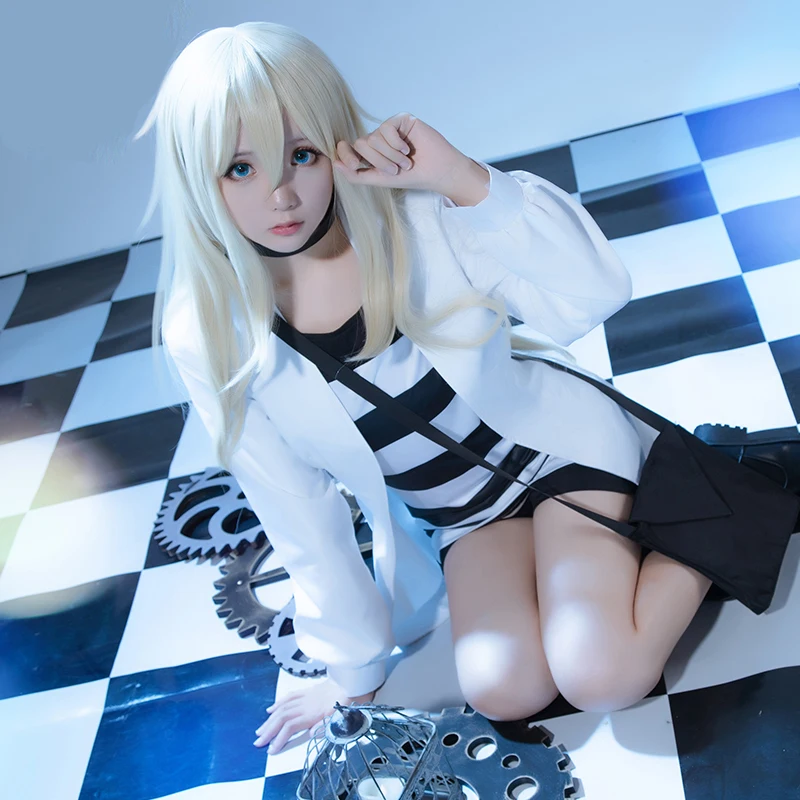Anime Angels of Death Ray Cosplay Costume - Rachel Gardner Women's Cosplay Outfit Satsuriku No Tenshi Cos Full Set with Bag image 2