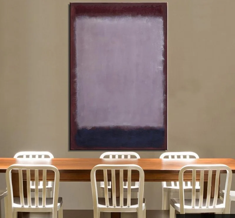 Классическая картина маслом Mark Rothko Still life рисование искусство 100% ручная работа