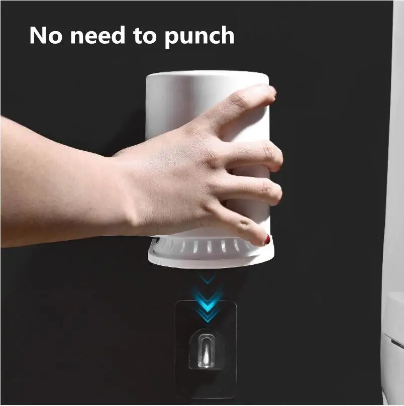 Не нужно пробивать отверстие настенное крепление TPR набор кистей для туалета