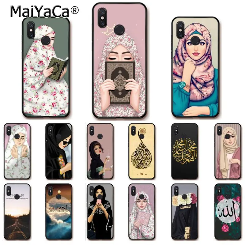 MaiYaCa Восточная женщина лицо мусульманской девушки глаза телефонный чехол для Xiaomi