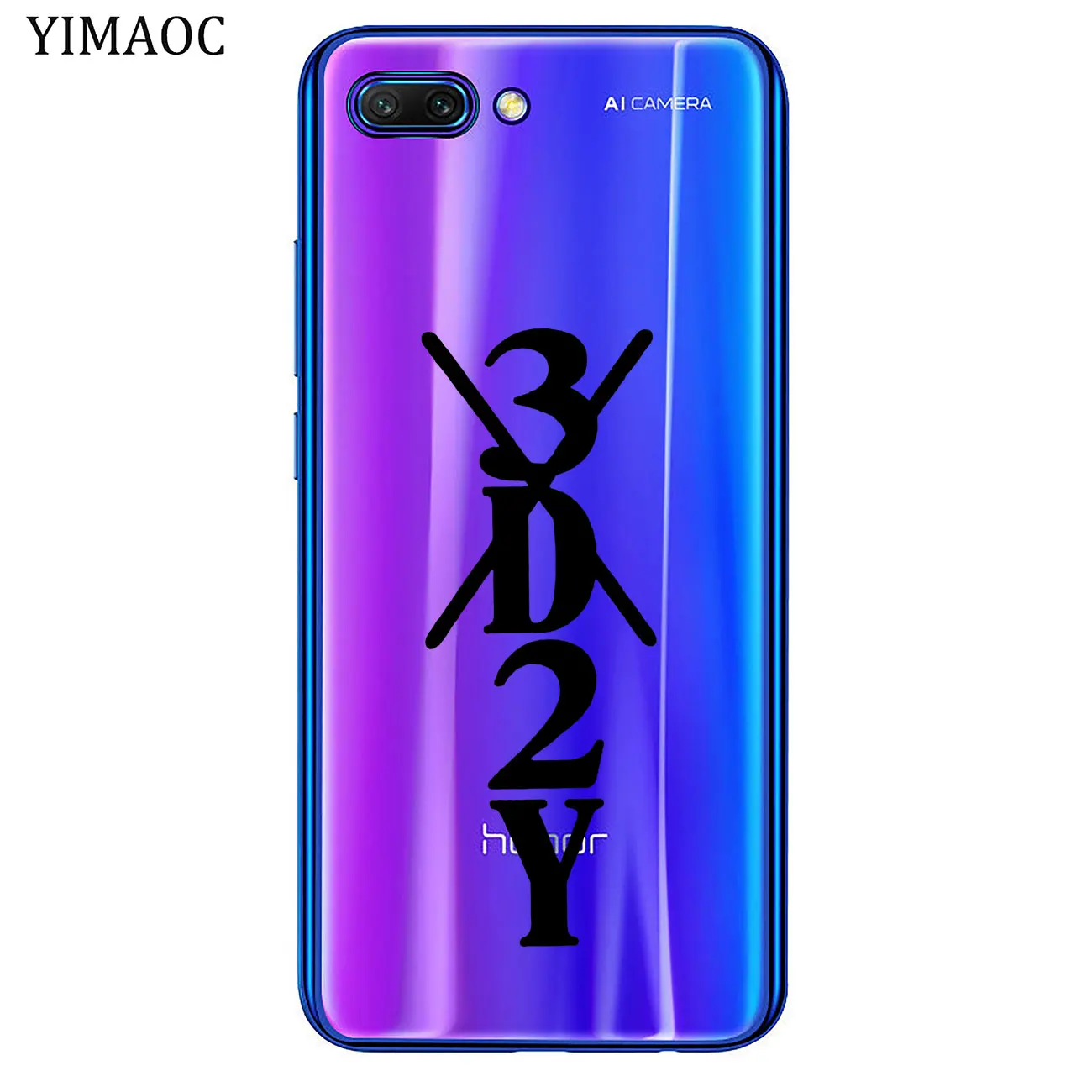 Мягкий силиконовый чехол YIMAOC для Huawei Y9 Y7 Y6 Prime 2018 Honor 20 10 9 9X 8C 8X 8 Lite 7X 7C 7A Pro |