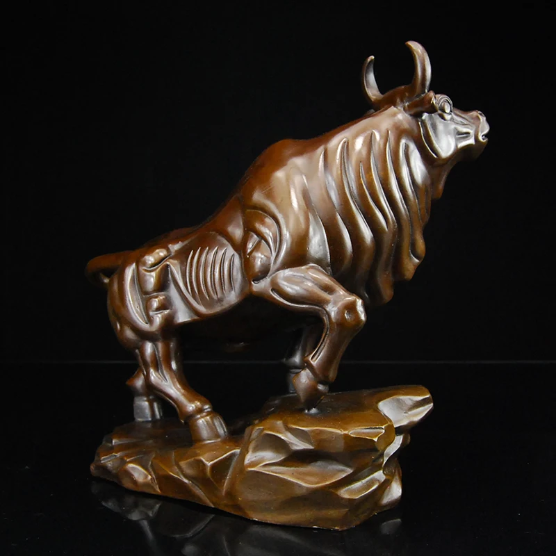 

Pure copper cow ornaments living room office decorations luck Feng Shui copper craft gift opening gifts