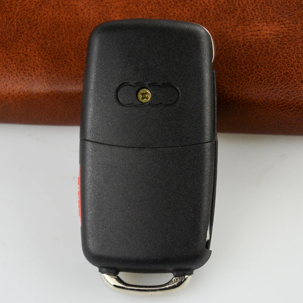 OkeyTech Флип складной пульт дистанционного ключа автомобиля чехол для AUDI A8 A8L 4