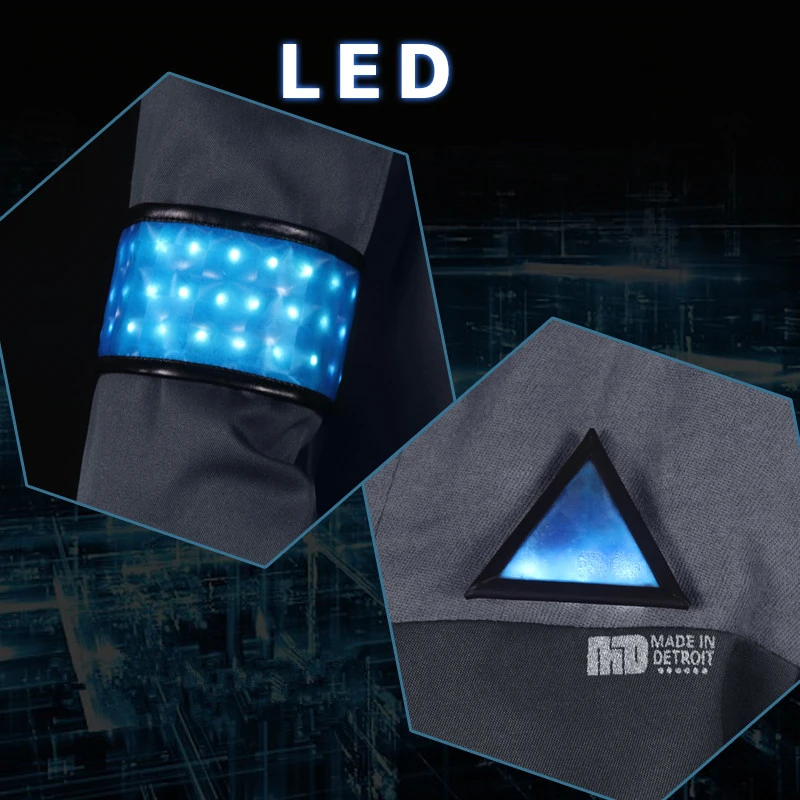 

Detroit: Become Human Connor Bionic Uniform Cosplay Costume For Male Suits Costumes Coat Jacket