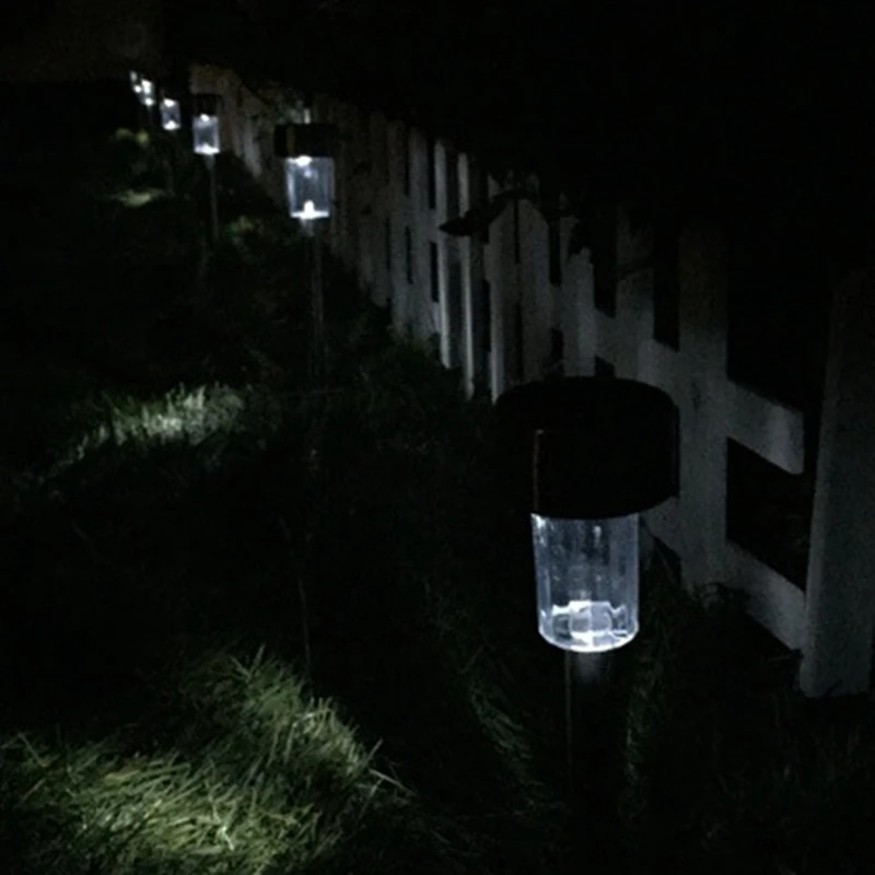 Солнечный пейзаж огни светодиодный наружное освещение Газон Сад Двор Путь пятна