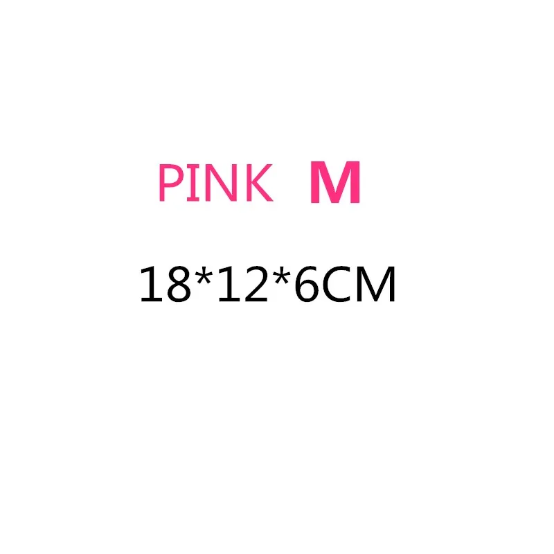 Pink M Прозрачные водонепроницаемые сумки для плавания Спортивная Дорожная сумка для хранения для купания молния Прозрачная ПВХ органайзер карман для телефона - Цвет: Pink M