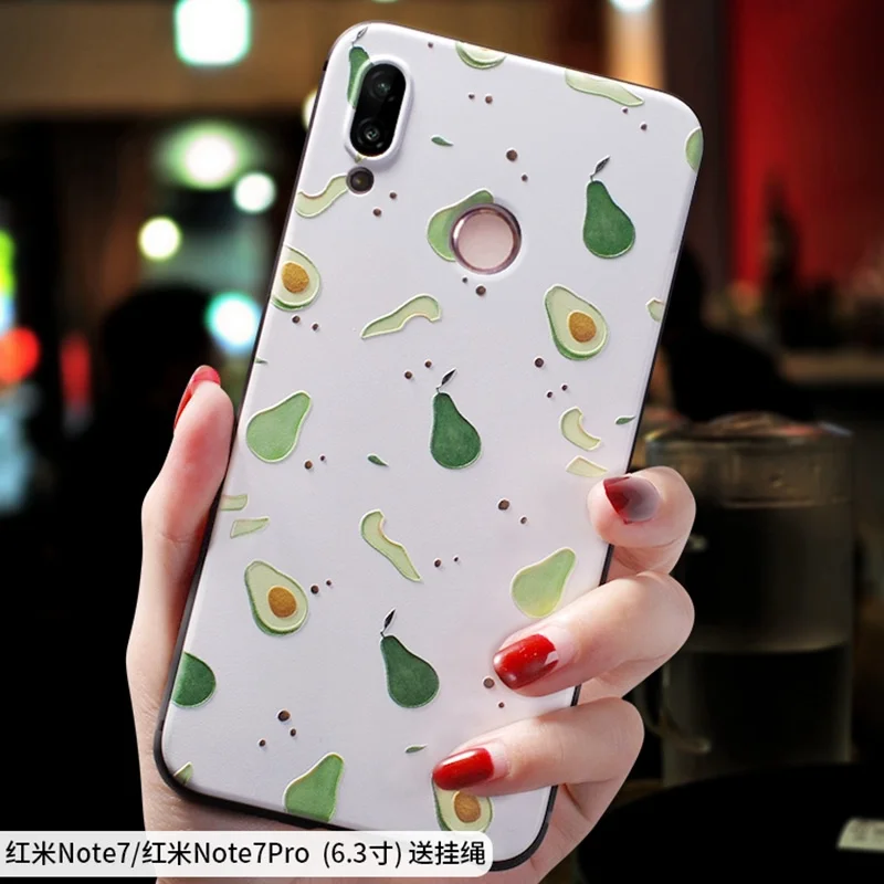 Чехол для Xiaomi Redmi note 7 Redmi 7, Redmi note 5, MI 6X A2 - Цвет: 4 REDMI NOTE 7