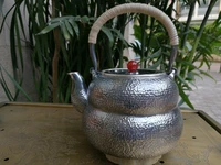 soften water sterling silver 1300g gourd kettle 1 8l manual whistling water south ruby kettles with gift box