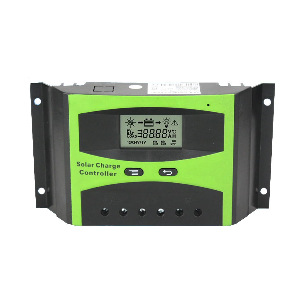 ШИМ 40A LD-40B Панели солнечные Батарея Контроллер заряда 12V24V Авто Регулятор с