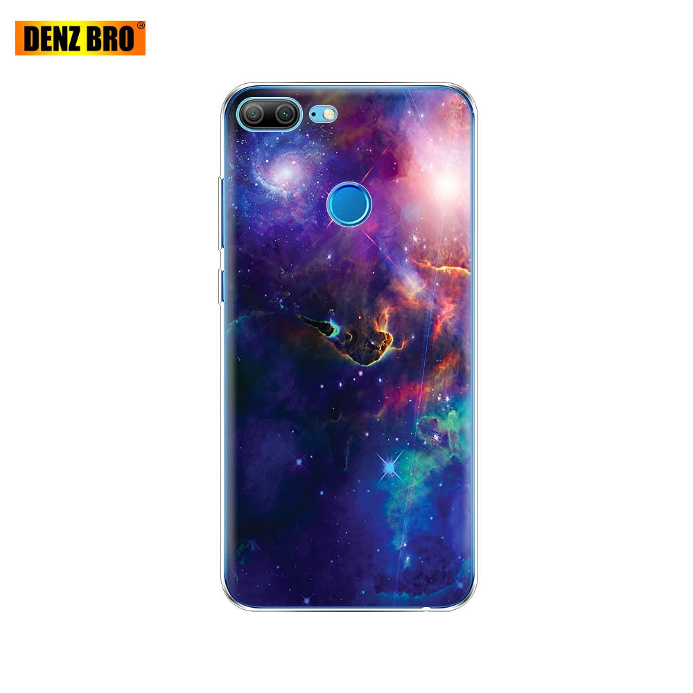 61839 Силиконовый чехол для huawei honor 10 V10 view для huawei honor 9 8 lite 7x 6c pro Бампер etui Coque для galaxy universe sky разноцветный - Цвет: 61839