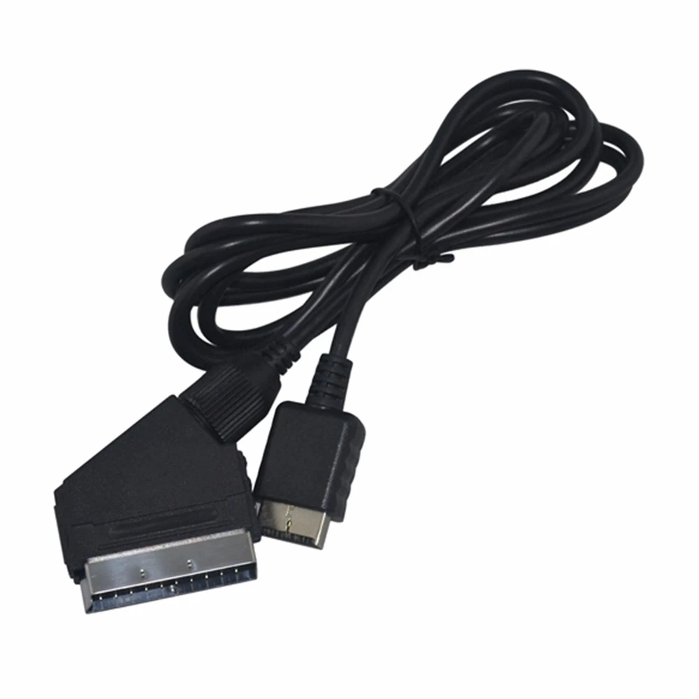 Кабель Scart RGB 1 8 м аудио-и видеокабель AV для воспроизведения 2 3 PS1 PS2 PS3 | Электроника