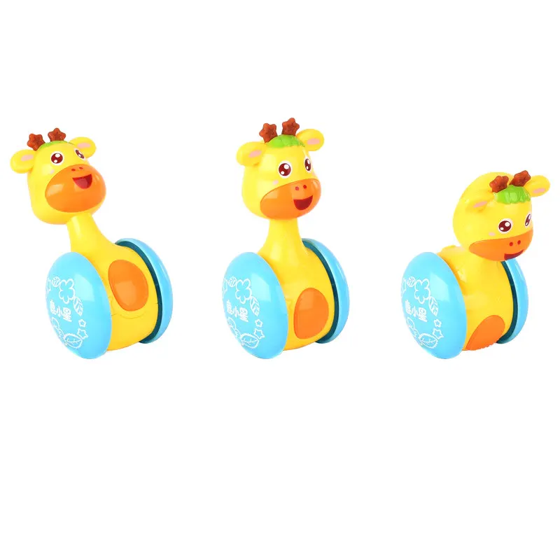 

Baby Rattles Tumbler Doll Toys Bell Music Learning Education Toys Gifts for 0-12 Months