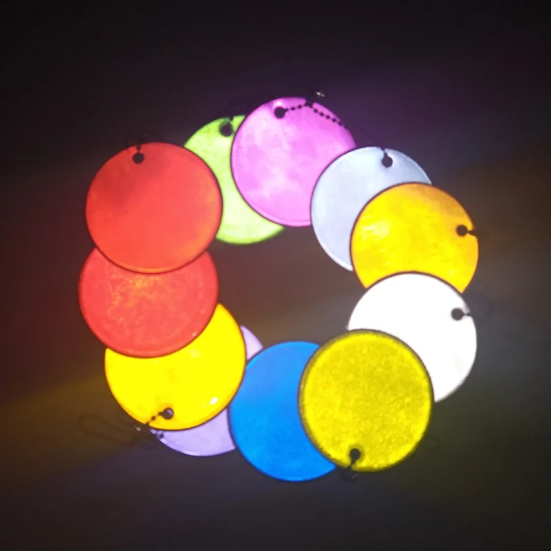 Бесплатная печать 100 шт./лот Светоотражающая сумка с индивидуальным принтом