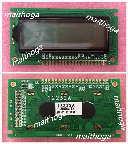 Maithoga 20PIN 12232A ЖК-дисплей Графический Экран модуль SED1520 контроллер параллельный