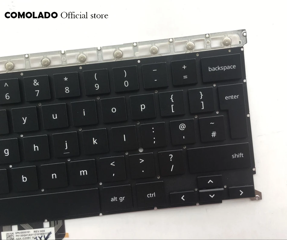 Британская клавиатура с подсветкой для ноутбука Google Chrome Pixel NSK-G20BC британская
