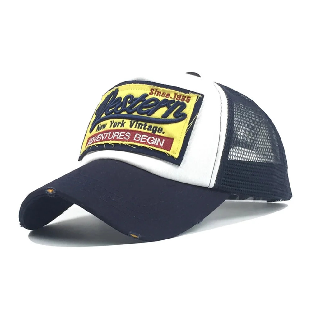 Navy Mesh Cap FS зимняя бейсбольная сетчатая Кепка, дышащая Кепка, кепка s, хлопок, желтый, зеленый, хип-хоп, женская, мужская, баскетбольная, Femme, уличная шапка - Цвет: Navy Mesh Cap
