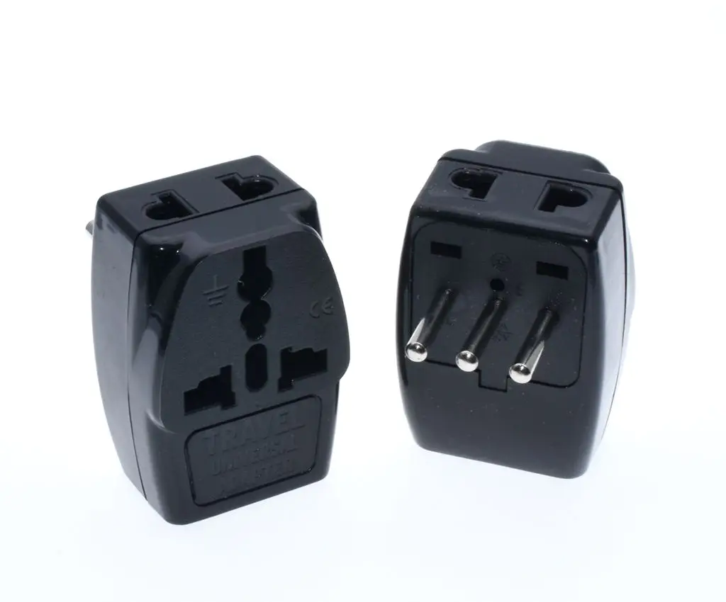 Итальянский штекер типа L Универсальный дорожный адаптер от 1 до 3 розеток питания