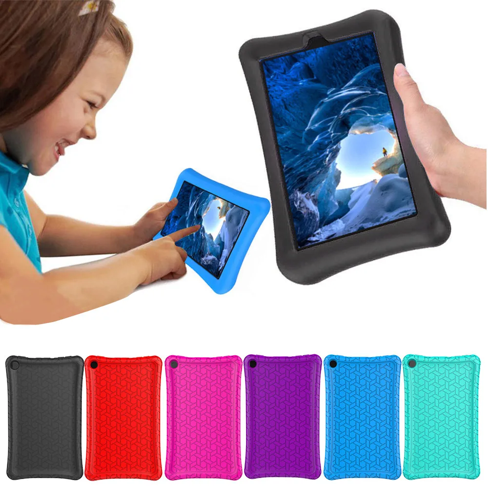 Защитный чехол для Amazon Kindle Fire HD 8 2017 планшета силиконовый 2016/2017 | Компьютеры и офис
