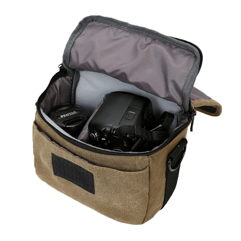 Холщовая Сумка для камеры чехол Nikon COOLPIX P7800 P7700 P530 P520 L340 L330 L120 P630 P620 P610 P600 L840 L810 L820 L830