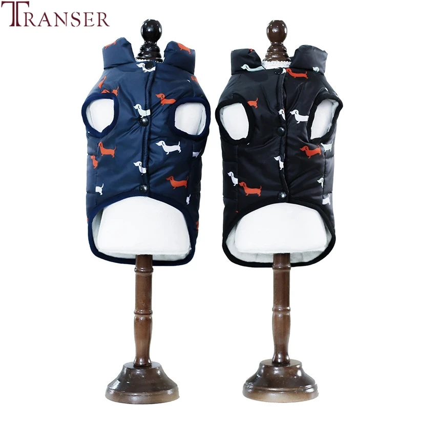 Бесплатная доставка Dashchund теплое пальто для собак Зимняя Одежда питомцев куртка