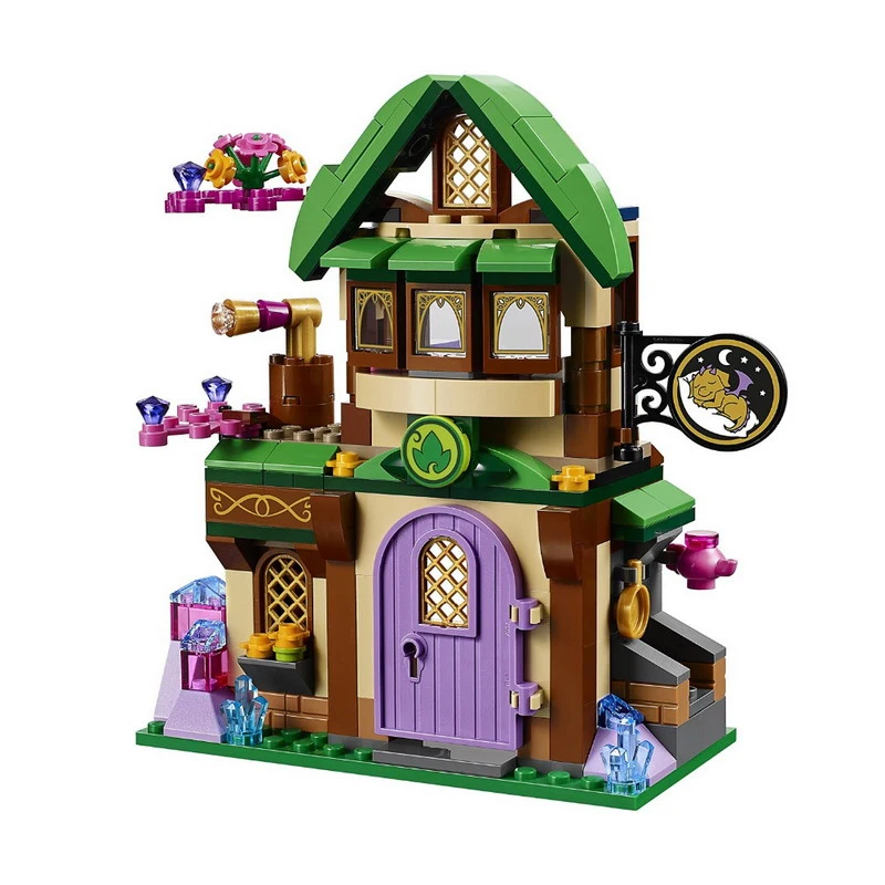 Bela 10502 Elves Starlight Inn Sira Copper Azari Fire dancer строительные блоки Обучающие игрушки для детей