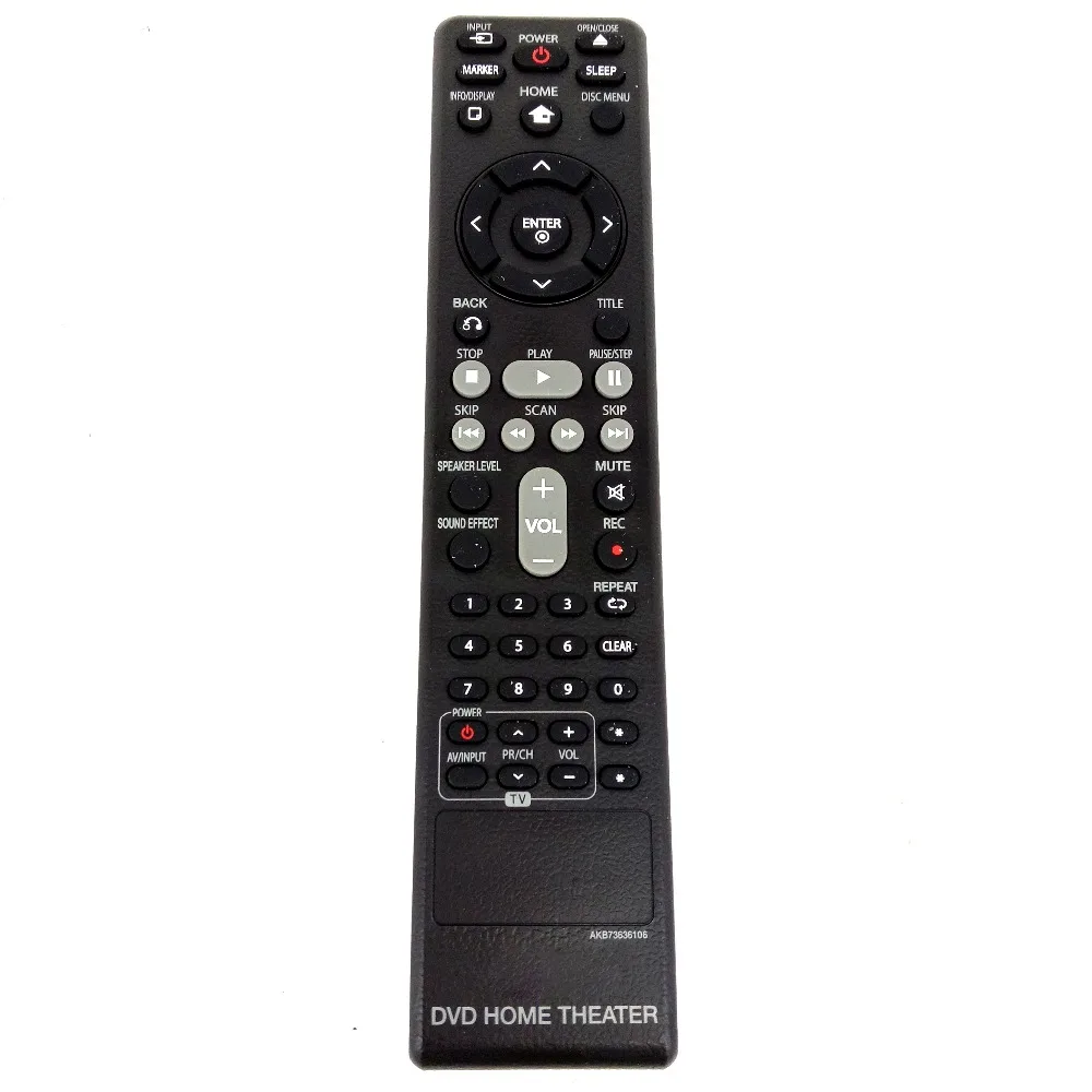 Б/у оригинальный пульт дистанционного управления AKB73636106 для LG DVD плеера домашнего