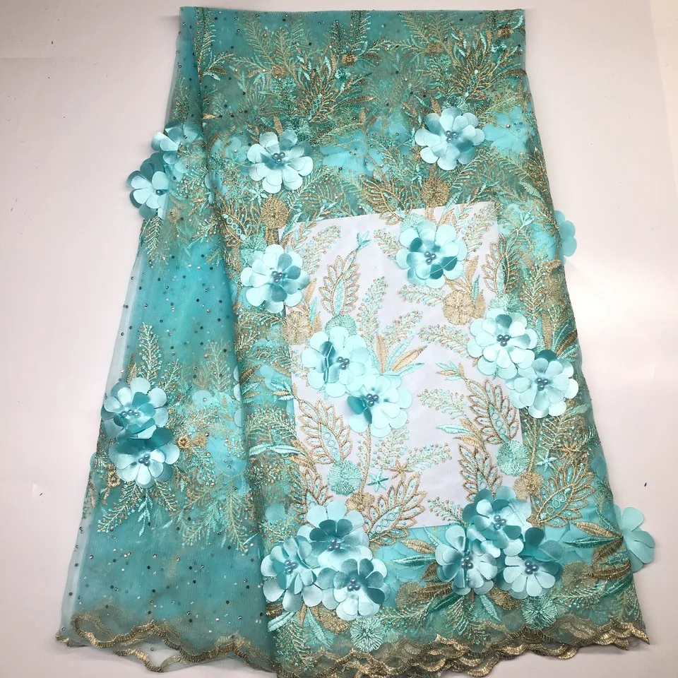 2018 французского кружева Белые Свадебные Высокое качество Африканский тюль