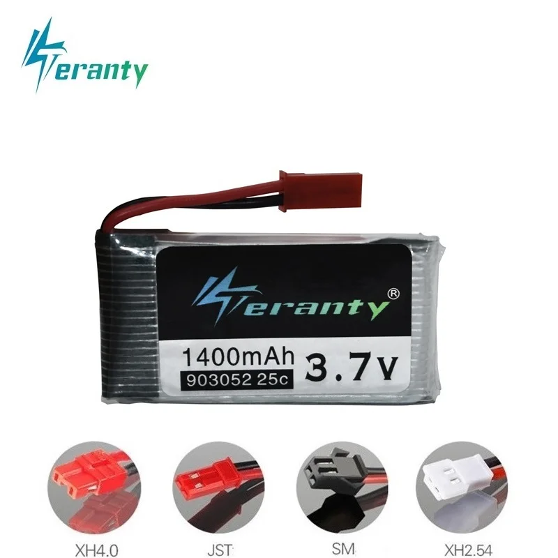 3 7 V 1400mAh 25C Lipo батарея для Syma X5 X5C X5SW X5SC X5S 1 M18 H5P RC Quadcopter 1200mAh 903052 SYMA|Детали и