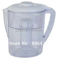 2 5l alkaline water pitcher solutionportable water filterwater softener with refreshable filter cartridge qy wp011
