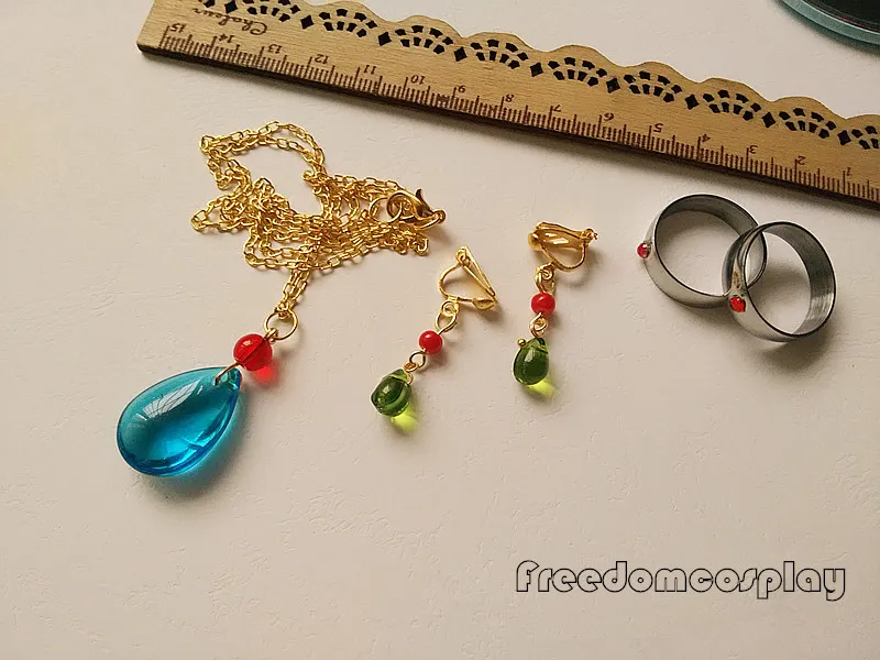 Клипсы кольца для косплея замок Howl|howl cosplay|howl's moving castle cosplayearrings earring |