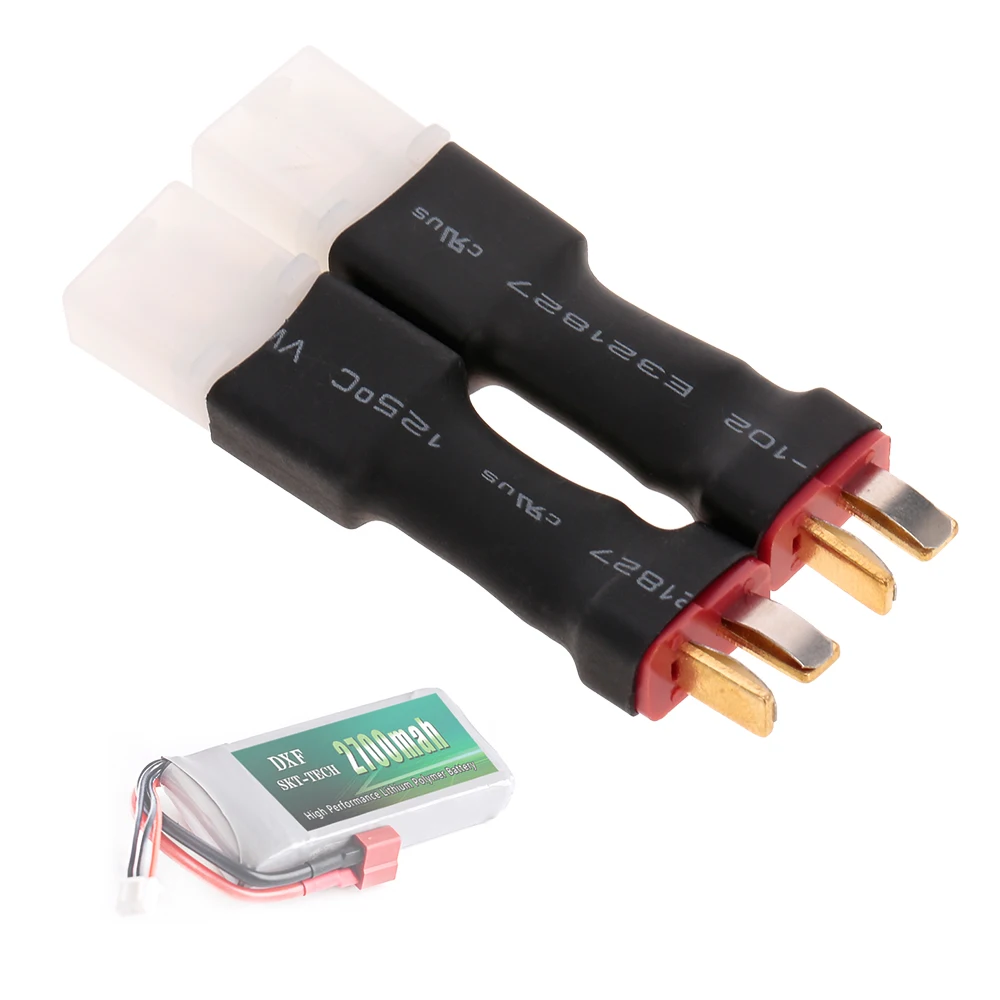2 шт. RC автомобиль Li Po lion батарея Tamiya головка женский в Dean стиль Т образный разъем