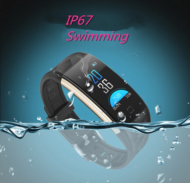 T20 часы цветной экран фитнес-трекер кровяное давление монитор сердечного ритма