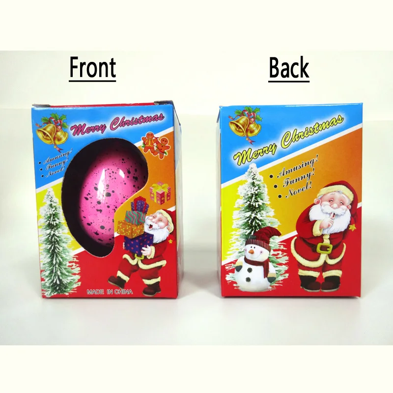 Волшебные рождественские сюрприз яйца люк в воде Рождество Санта Клаус куклы