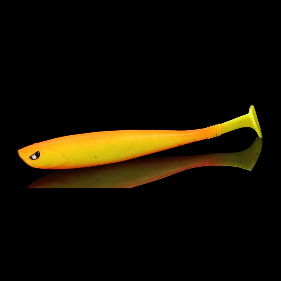 WALK FISH LUKA, 1 шт., 3D Мягкая приманка SWIN для рыбалки, 10 г/12 см, Мягкая приманка Shad, силиконовая приманка для ловли окуня, гольян, плавающая приманка, пластиковая приманка - Цвет: C 3