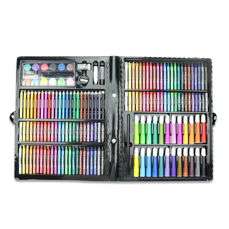 168 шт. детский художественный набор для рисования цветная ручка карандаш масло