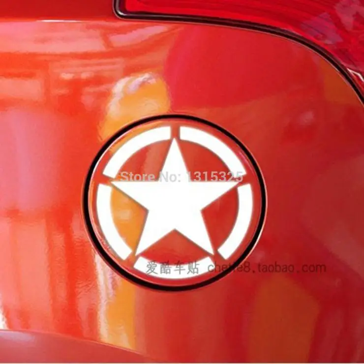 Наклейка в виде звезды армии США НАКЛЕЙКА НА ВЕСЬ кузов автомобиля для JEEP Toyota Ford