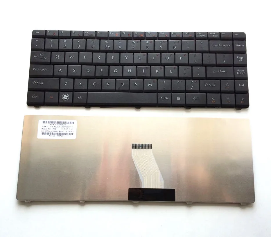 Новая английская сменная Клавиатура для ноутбука US Black Gateway emachines D715 D736 NV4413C NV4414C