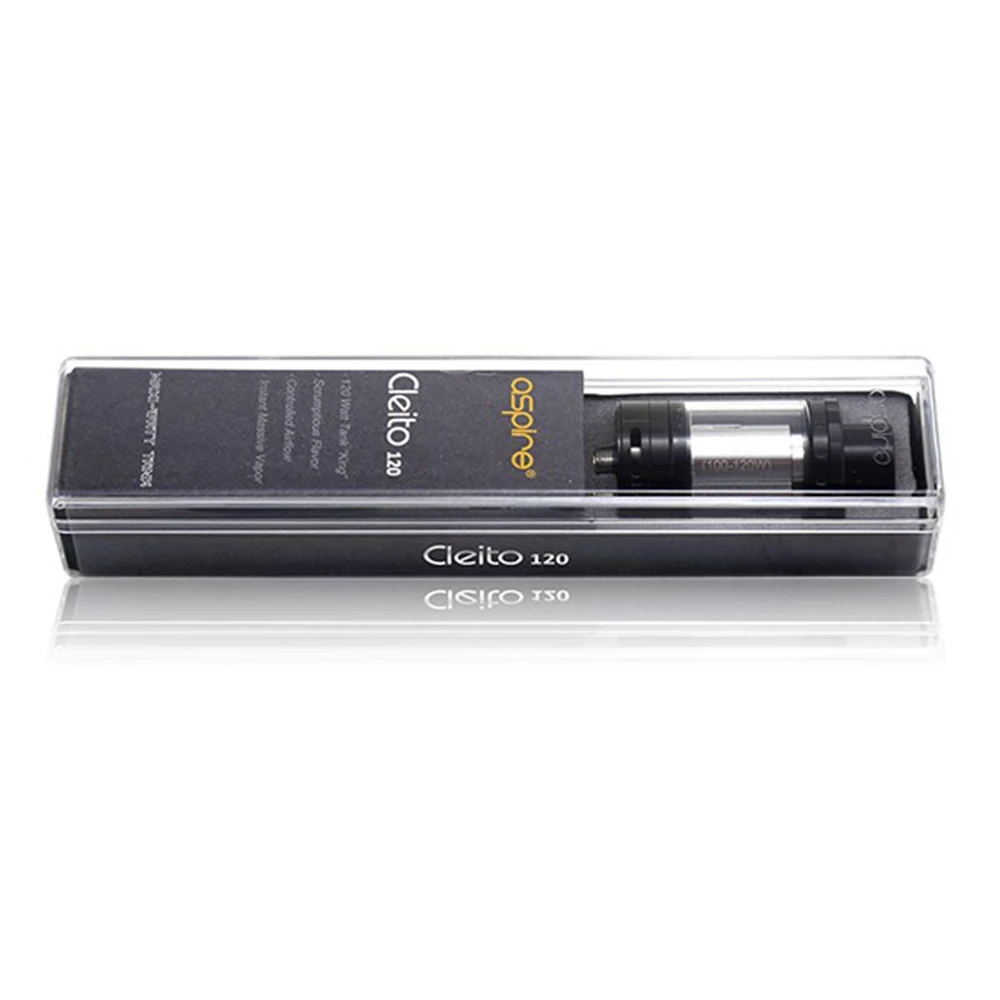 Оригинальный Aspire cleito 120 танк 4 мл e juice емкость cig атомайзер электронная сигарета vape