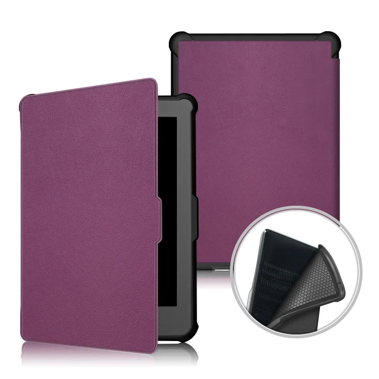 Новые печатные Задняя накладка чехла из ТПУ для kobo Clara N249 Clear HD 6," Электронная книга Смарт Магнитная Защитная крышка+ плёнки стилусы