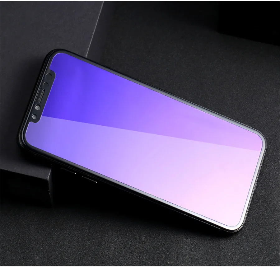 Remax анти-синий луч 3D полное покрытие закаленное стекло для iPhone X/XS экран протектор изогнутый круглый край экран пленка
